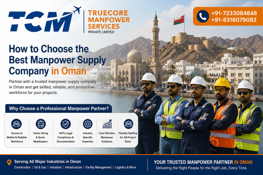 Best Manpower Supply Company in Oman